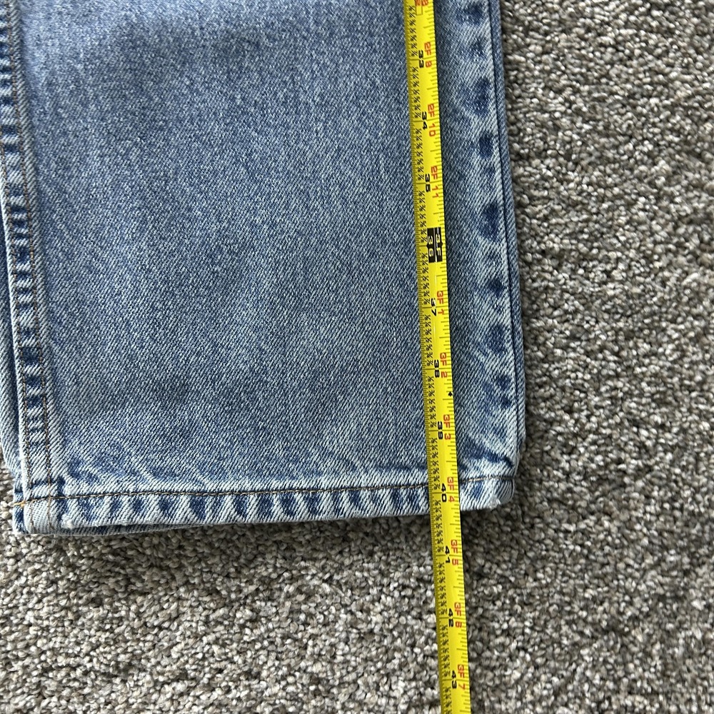 Y2K Sonoma Jeans Mens 33x30 Light Wash Blue Denim Regular Straight Casual Pants - Picture 6 of 11
